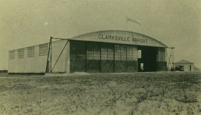 Airport Hangar Circa 1930